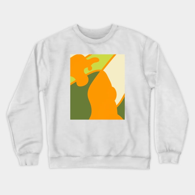 Orange and green sweatshirt shop